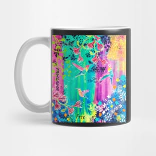 Hummingbird Magical Forest Mug